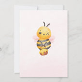 Invitation Jote Bee Two Rose Black Deuxième fête d'anniversai (Dos)