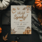 Invitation Jote Boho Faisons une fête d'Halloween Éffrayante