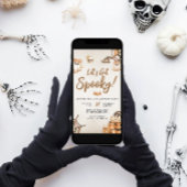 Invitation Jote Boho Faisons une fête d'Halloween Éffrayante