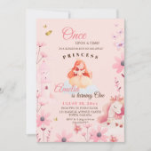 Invitation Jote Fairytale Princess Anniversaire (Devant)