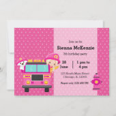 Invitation Jote fête des pompiers (Devant)