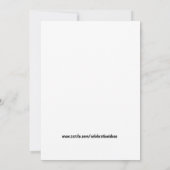 Invitation Jote fête d'Halloween Devil Skeleton (Dos)