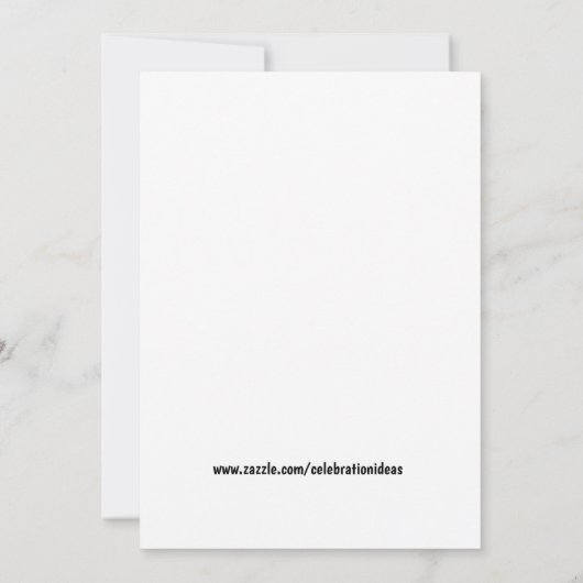 Invitation Jote fête d'Halloween Devil Skeleton (Dos)