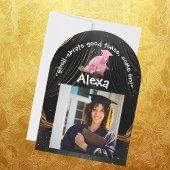 Invitation Jote Funny Snail Photo Party Graduation