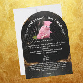 Invitation Jote Funny Snail Photo Party Graduation