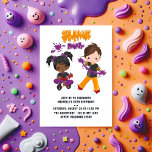Invitation Jote Kids Slime Party Anniversaire Photo<br><div class="desc">Préparez-vous à une fête d'anniversaire baveuse, désordonnée et amusante avec cette invitation à la fête d'anniversaire à thème mince ! Doté de personnages ludiques, de éclaboussures de fines fines particules et d'un motif de fines particules orange audacieux à l'arrière, ce design est parfait pour les enfants qui aiment la créativité...</div>