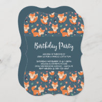 Jote Orange Fox Motif Anniversaire