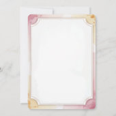 Invitation Jote Princess Fairytale Anniversaire (Dos)