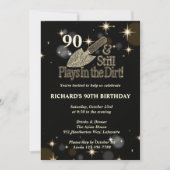 Invitation Joue toujours dans Dirt Gardening 90e anniversaire (Devant)