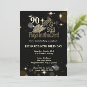 Invitation Joue toujours dans Dirt Gardening 90e anniversaire (Debout devant)