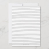 Invitation Jouer à la neige avec Snowman et Fille Noël (Dos)