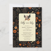 Invitation Jouer Batty sur le Baby shower (Devant)