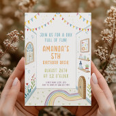 Invitation Jouer Zone Maze Anniversaire
