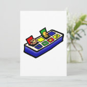 Invitation jouet pop-up (Debout devant)