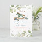 Invitation Jouets Conduits Par Baby shower (Debout devant)