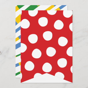 Invitation Jouets de garçons Transport Bonne bannière de fête