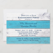 Invitation Jouets de sable turquoise Salty Kisses (Dos)