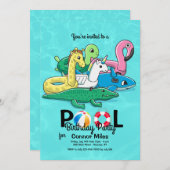 Invitation Jouets gonflables (Devant / Derrière)