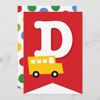 Invitation Jouets Jouets Fête d'anniversaire des enfants do-i