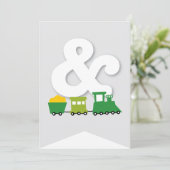 Invitation Jouets Jouets Fête d'anniversaire des enfants do-i (Debout devant)