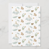 Invitation Jouets Vintages neutres selon le genre (Dos)