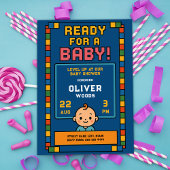 Invitation Joueur 1 : Baby Arcade Bash