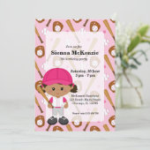 Invitation Joueur de baseball (Debout devant)