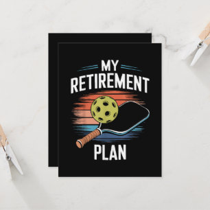 Invitation Joueur de pickleball Mon plan de retraiteMon plan