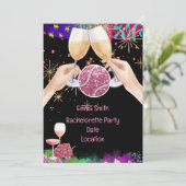 Invitation Joueuse de tennis Bachelorte Party (Debout devant)