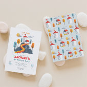 Invitation Jouons à l'aire de jeu Anniversaire Fête Invitatio