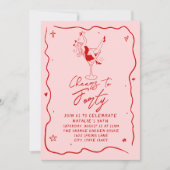 Invitation Jour 40e anniversaire de Quarante Quirky (Devant)