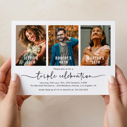 Invitation Jour d'anniversaire 3 Photo