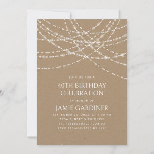 Invitation Jour d'anniversaire de Kraft