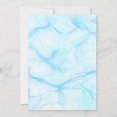 Invitation Jour d'anniversaire de la fête de la piscine de Ne (Dos)