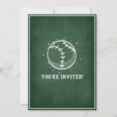 Invitation Jour d'anniversaire des étoiles (Dos)