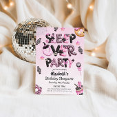 Invitation Jour d'anniversaire d'Halloween Slepover