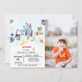 Invitation Jour d'anniversaire du vaisseau (Devant)