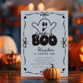 Invitation Jour d'anniversaire d'un fantôme Boo