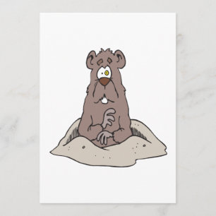 Invitation Jour de Groundhog