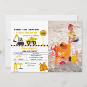 Invitation Jour de la construction de camions à vide (Devant)