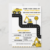 Invitation Jour de la construction de camions à vide (Devant)