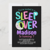 Invitation Jour de la fête du pyjama (Devant)