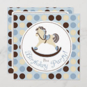 Invitation Jour de la Mort bleue (Devant / Derrière)