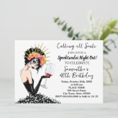 Invitation Jour de la nuit des filles mortes Halloween Annive (Debout devant)