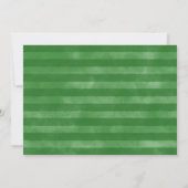 Invitation Jour de la Saint Patrick Lucky ONE 1er anniversair (Dos)