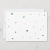 Invitation Jour de la Saint Patrick Rainbow Lucky One Premier (Dos)