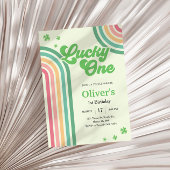 Invitation Jour de la Saint Patrick Rainbow Lucky One Premier