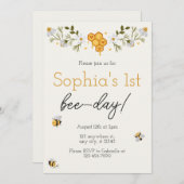 Invitation "Jour de l'Abeille" (Devant / Derrière)