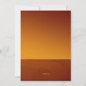 Invitation Jour de l'Action de grâce Invest Harvest (Dos)