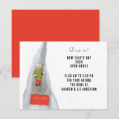 Invitation Jour de l'an (Devant / Derrière)